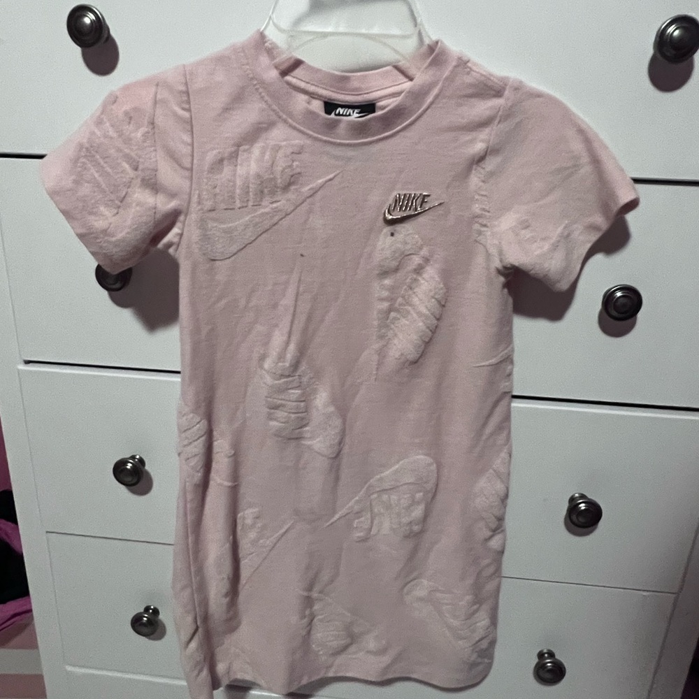 Dusty Rose Nike Girls Dress